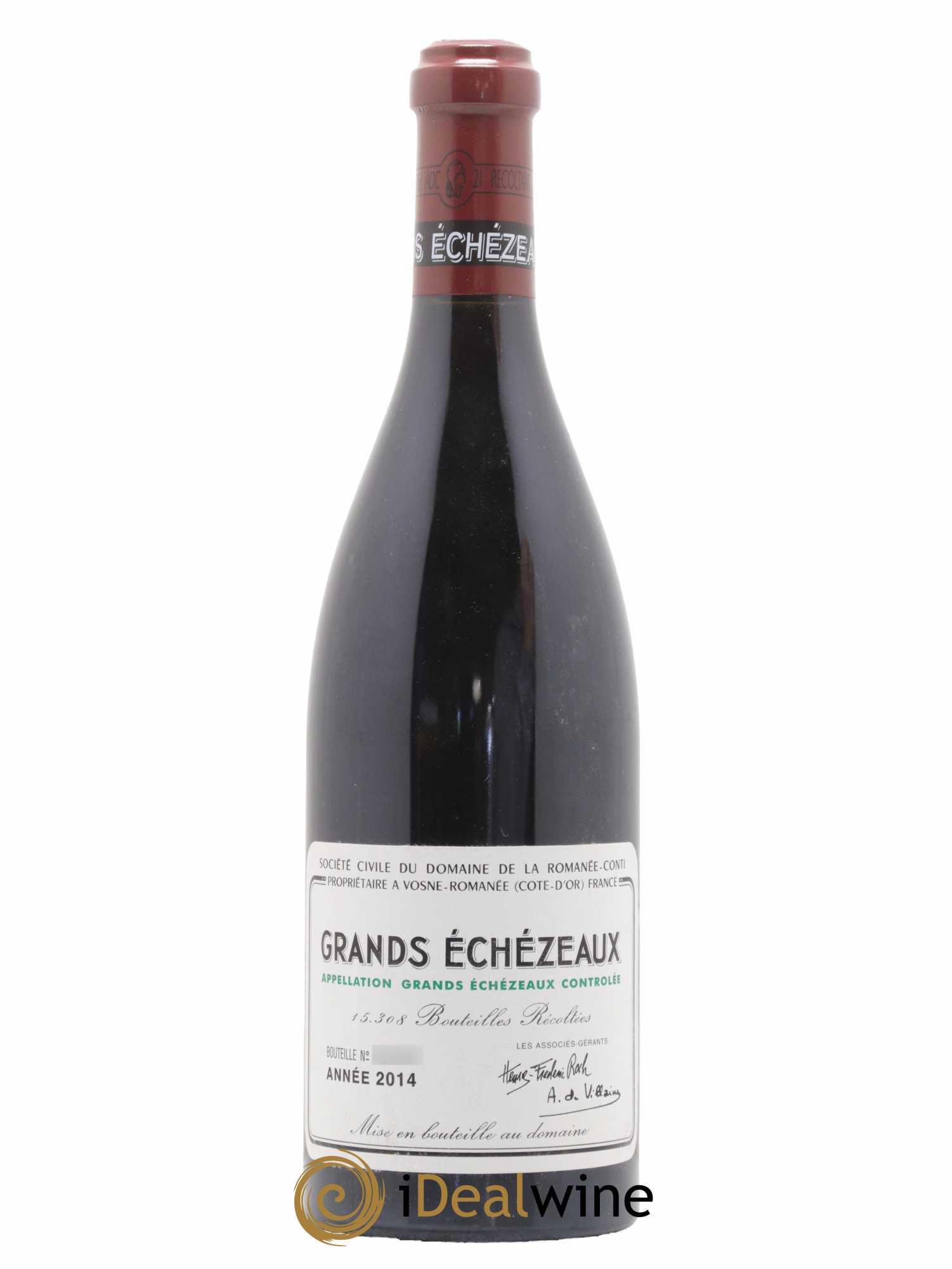 Grands-Echezeaux Grand Cru Domaine de la Romanée-Conti 2014 - Posten von 1 Flasche - 0