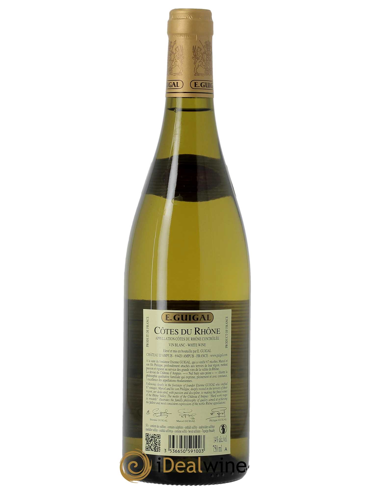 Côtes-du-Rhône Guigal 2023 - Posten von 1 Flasche - 1