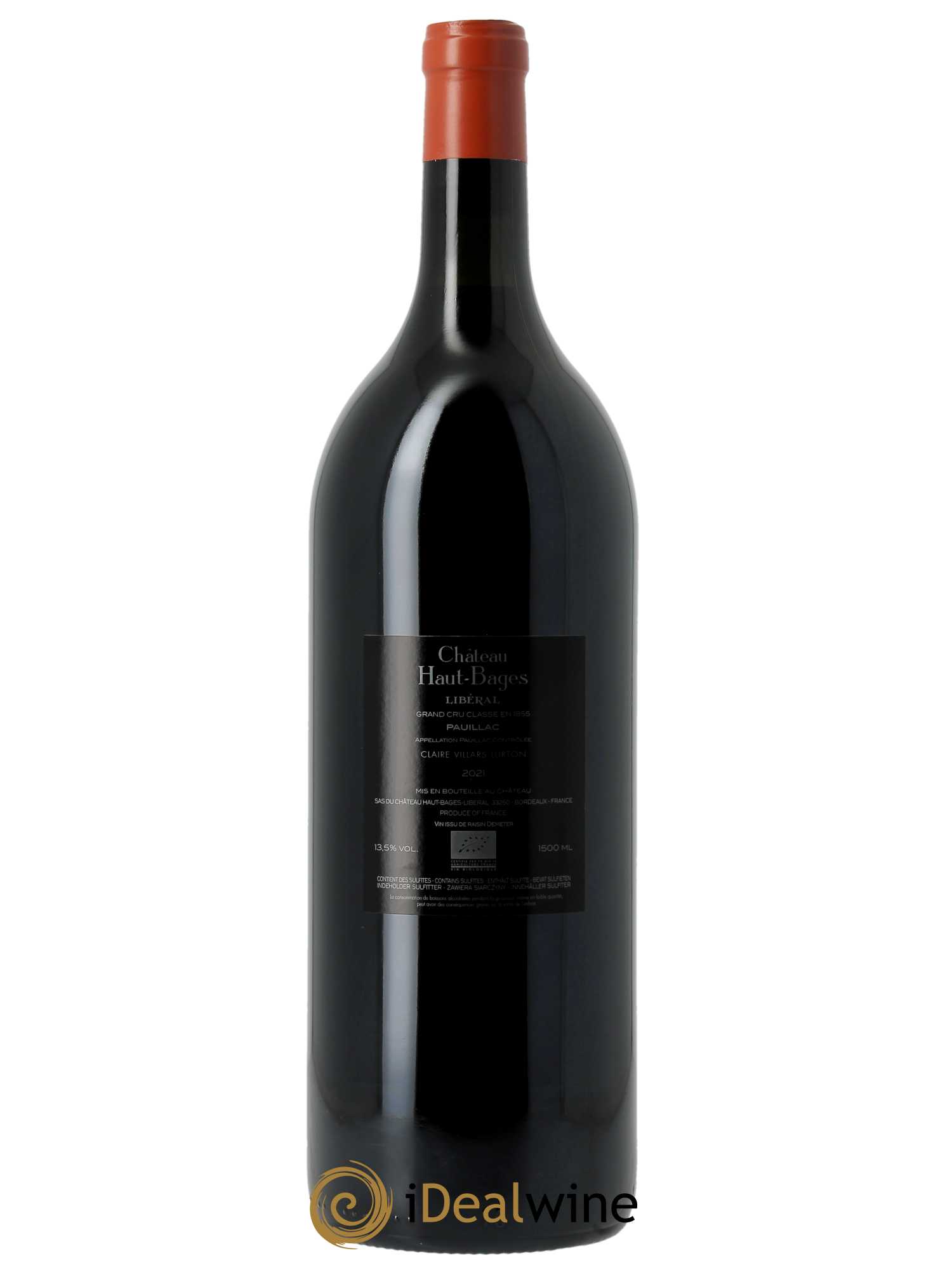 Château Haut Bages Libéral 5ème Grand Cru Classé (CBO à partir de 3 mgs) 2021 - Lot de 1 magnum - 1