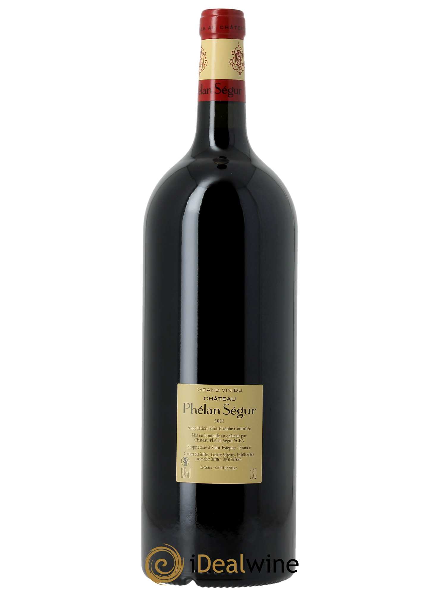Château Phélan Ségur (Original-holzkiste ab 3 Mag.) 2021 - Posten von 1 Magnum - 1