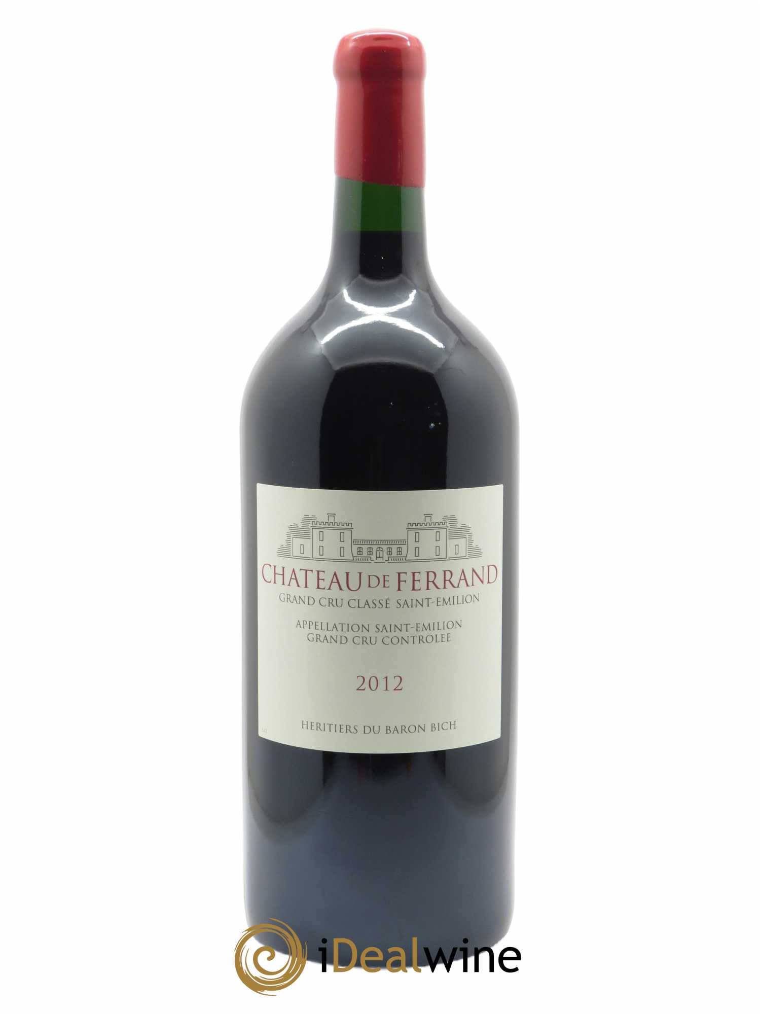 Château de Ferrand Grand Cru Classé 2012 - Lotto di 1 jéroboam - 0