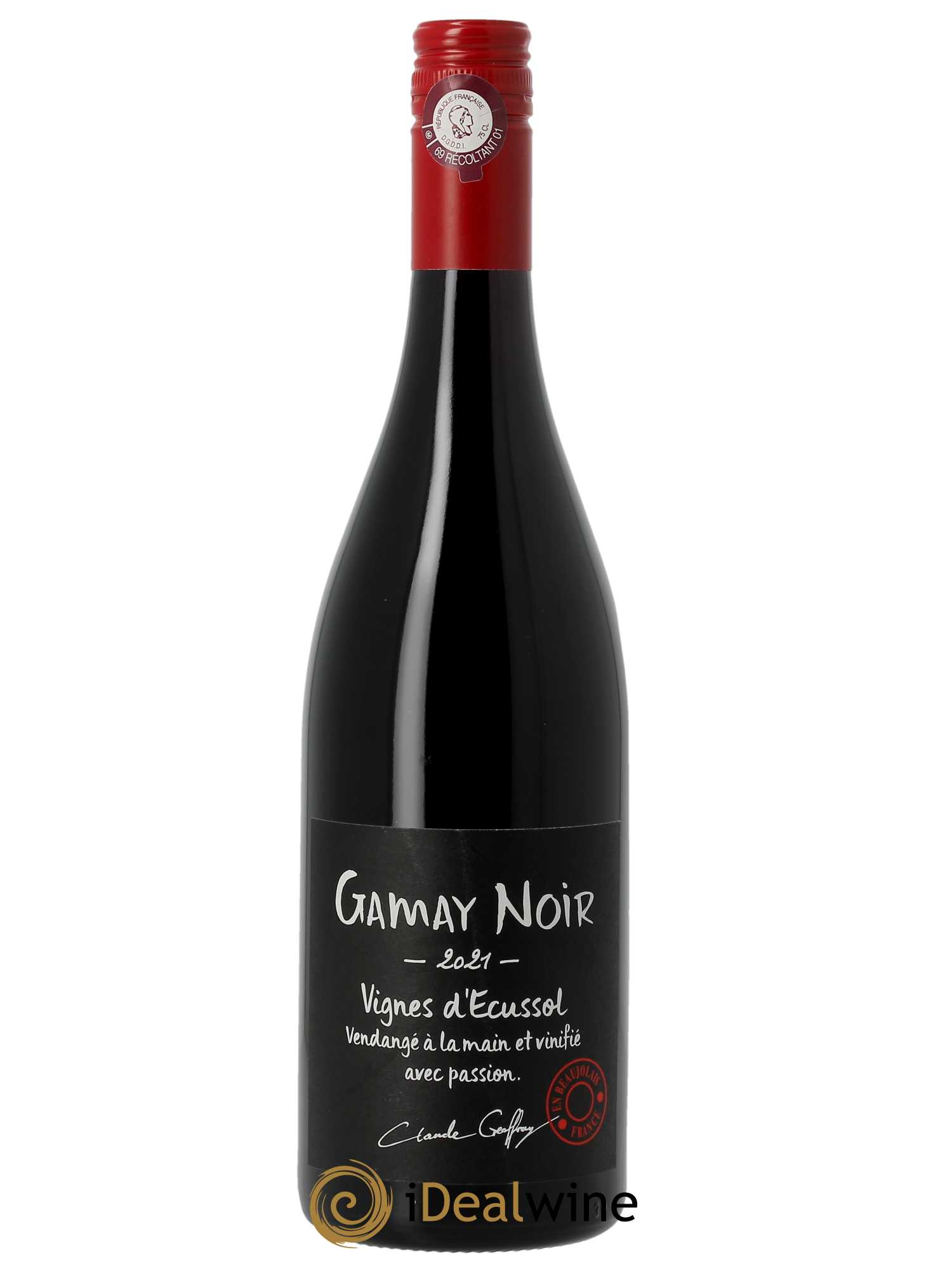 Beaujolais-Villages Gamay Noir Vignes d'Ecussol Château Thivin 2021 - Posten von 1 Flasche - 0