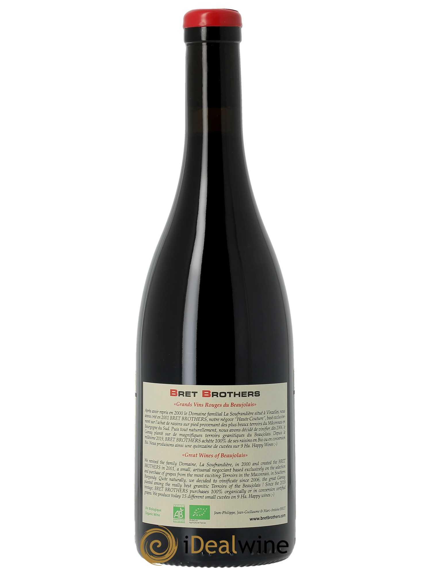 Fleurie Poncié Cuvée Zen Bret Brothers 2022 - Lot de 1 bouteille - 3