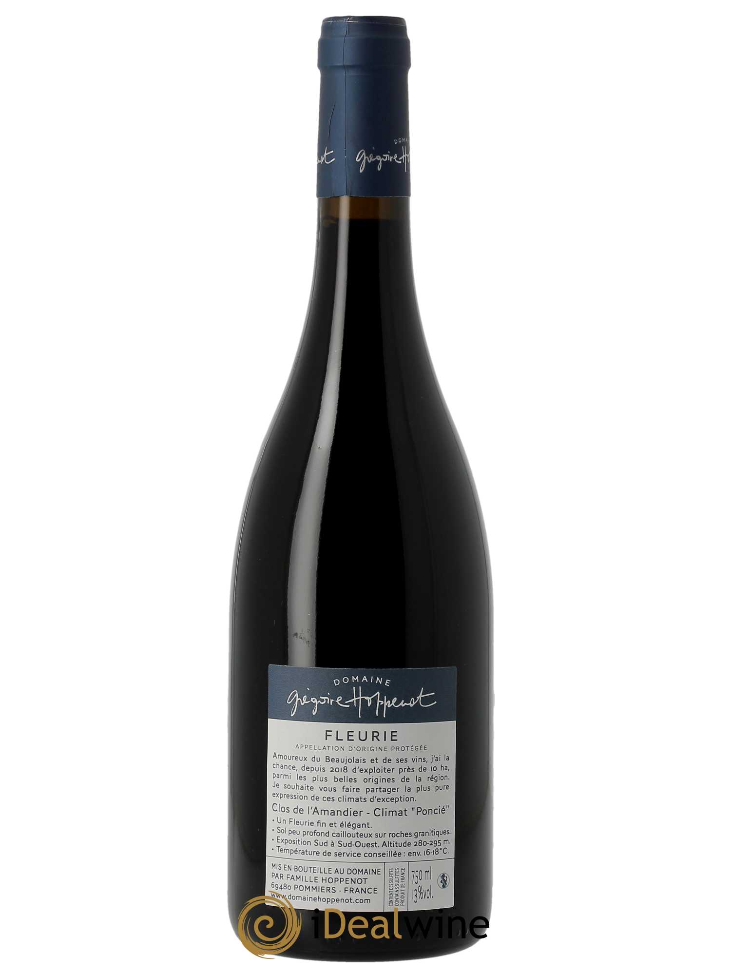 Fleurie Clos de l'Amandier Grégoire Hoppenot (Domaine) 2022 - Lot de 1 bouteille - 1