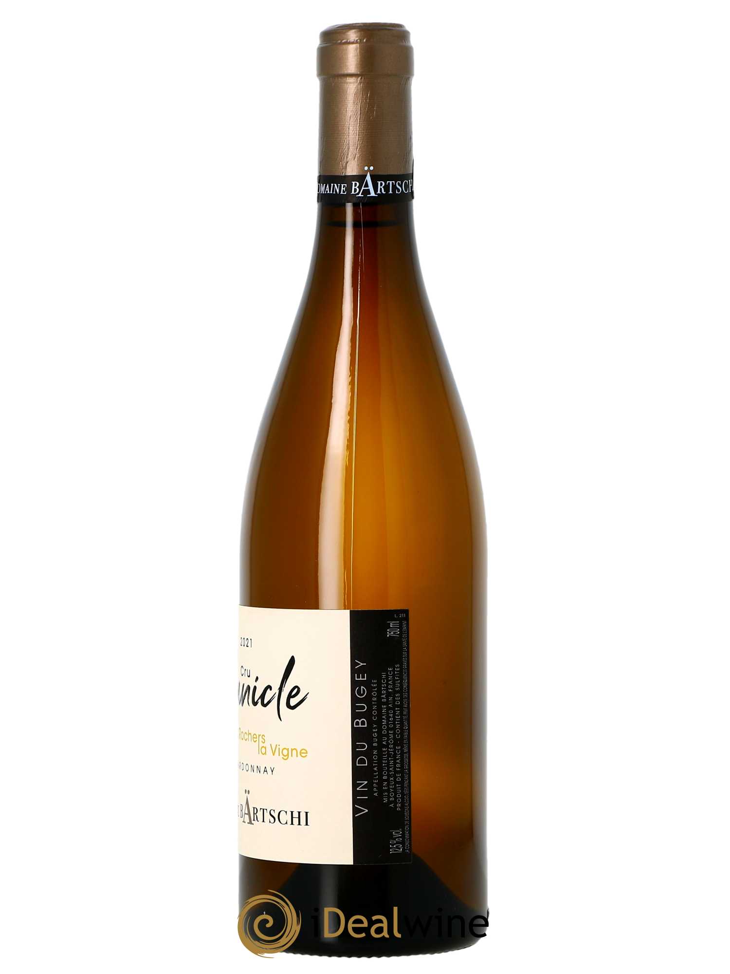 Bugey Manicle Sous les rochers la vigne Clément Bärtschi 2021 - Lot de 1 bouteille - 1