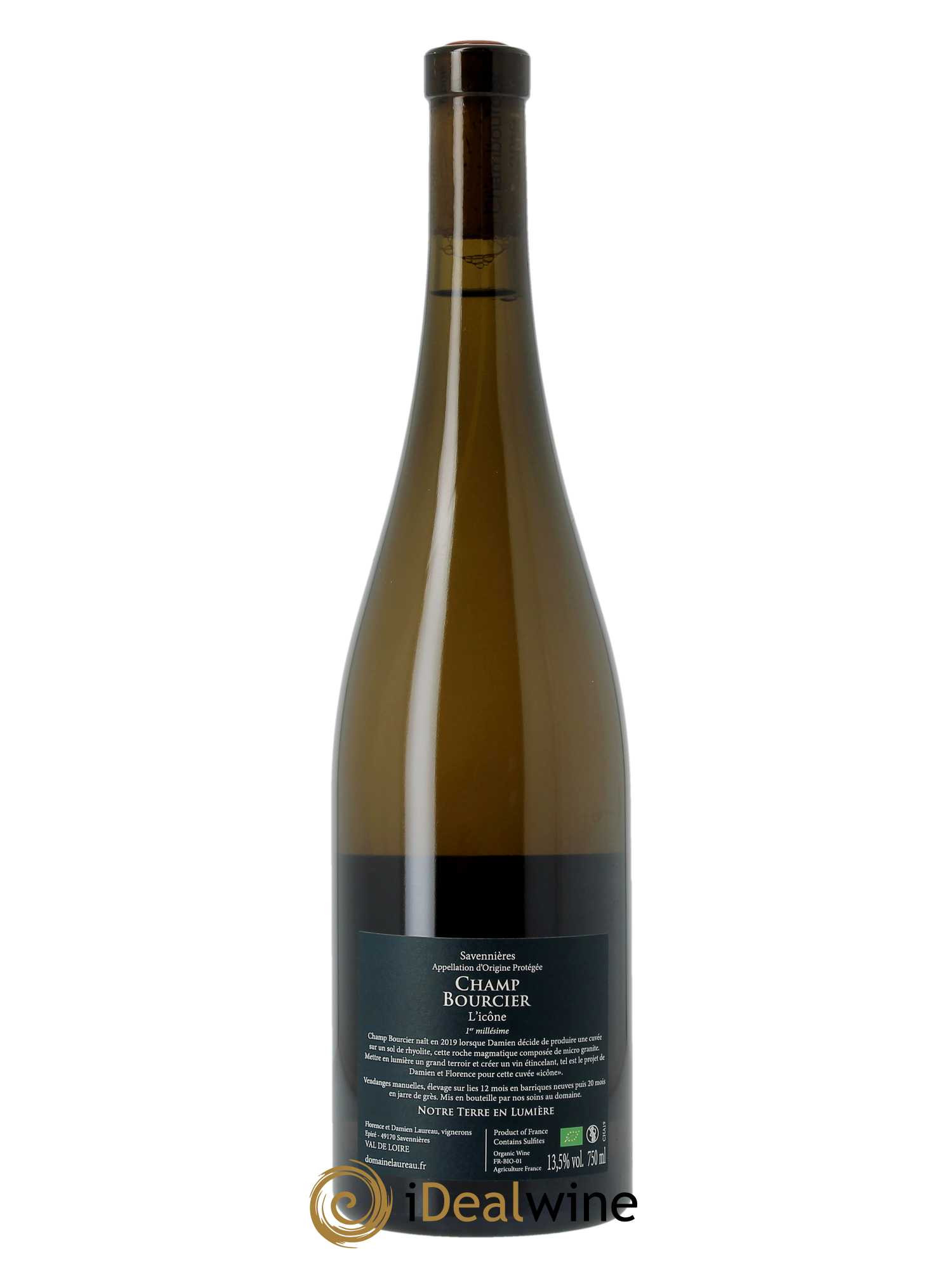 Savennières Champ Bourcier Domaine Laureau 2019 - Lot de 1 bouteille - 1