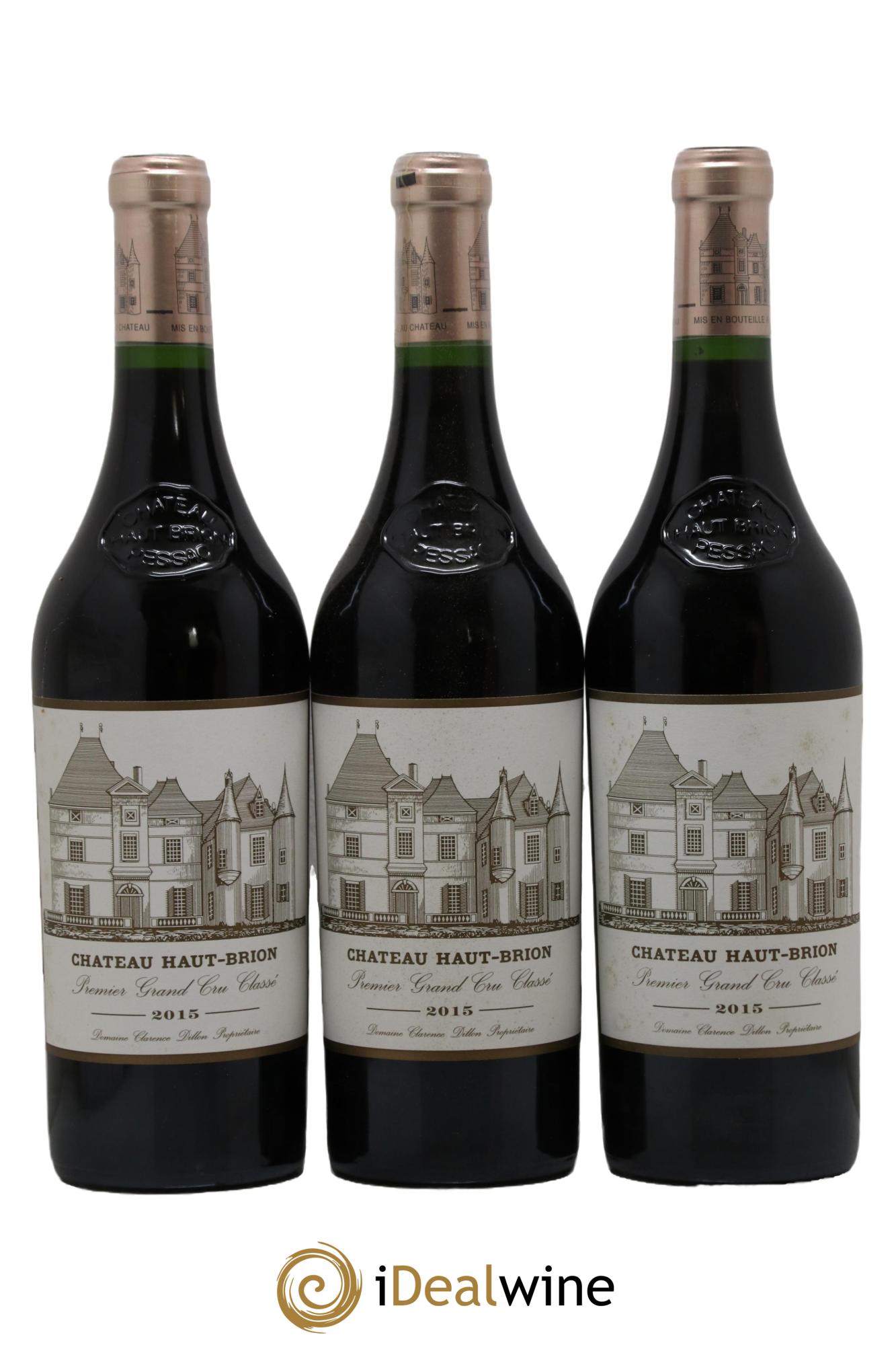 Château Haut Brion 1er Grand Cru Classé 2015 - Lot de 6 bouteilles - 3