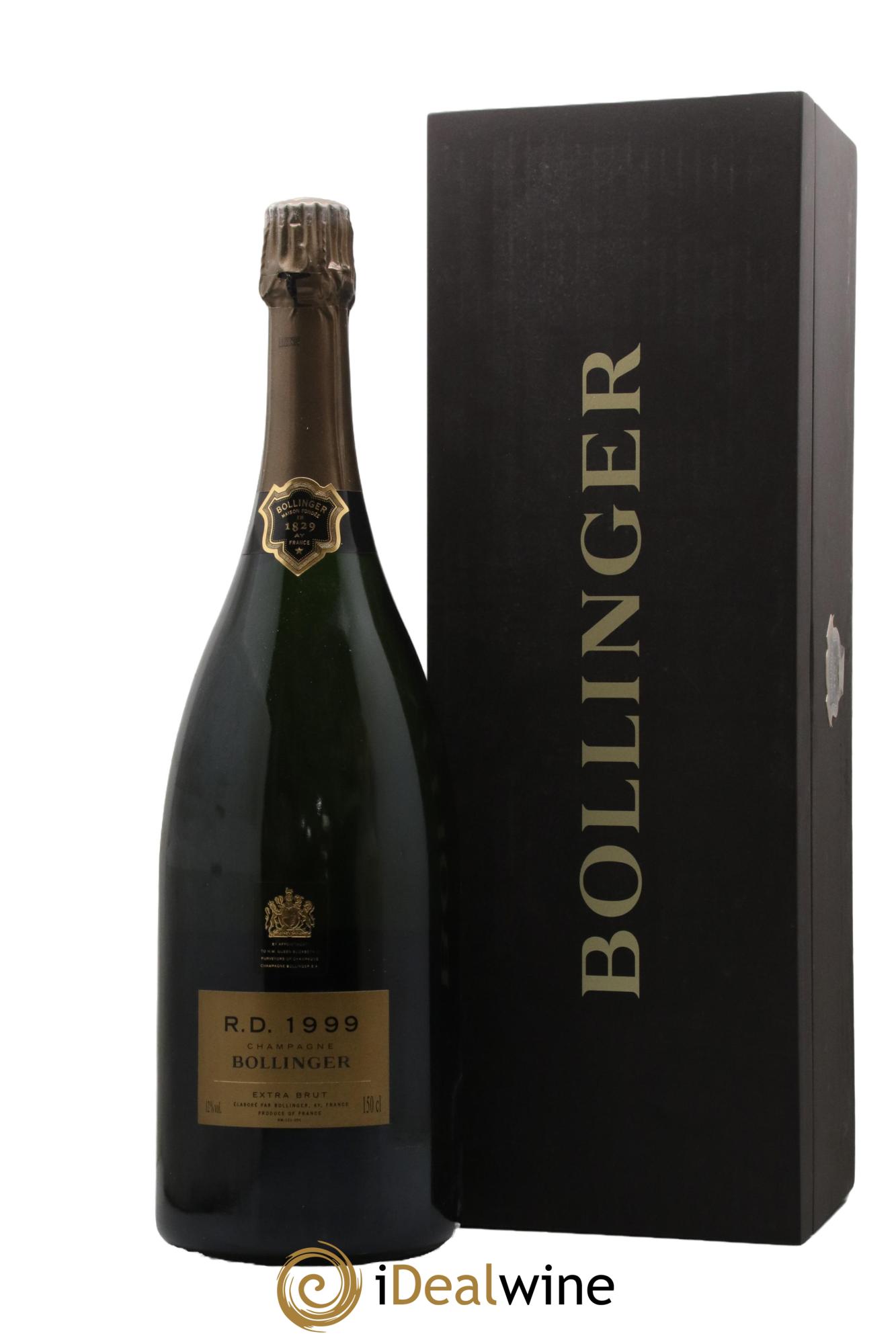 R.D. Extra-Brut Bollinger 1999 - Lot de 1 magnum - 0