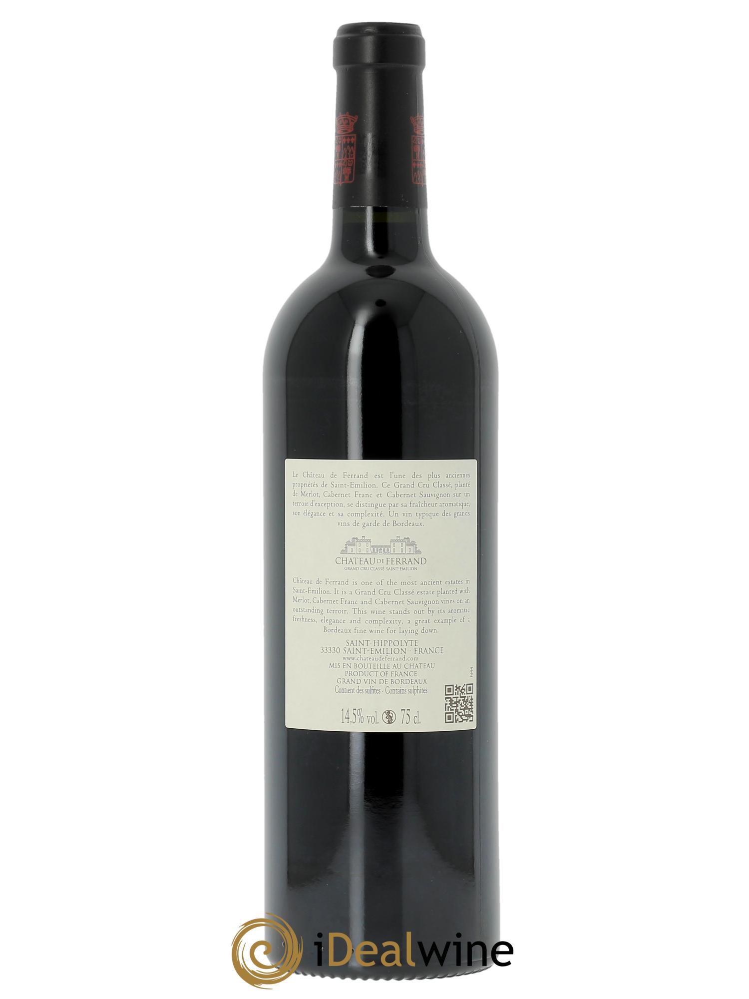 Château de Ferrand Grand Cru Classé 2020 - Lotto di 1 bottiglia - 1