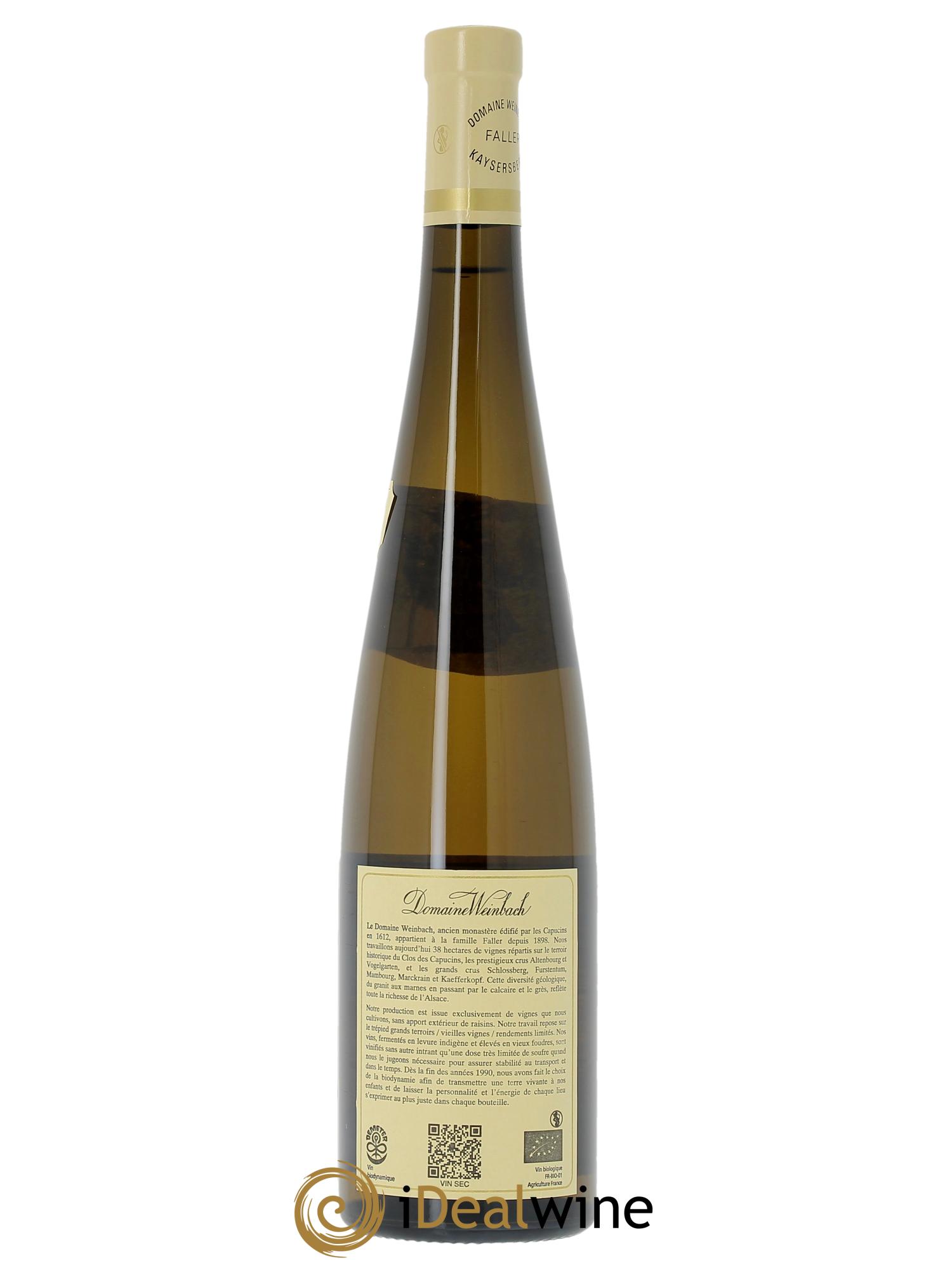Alsace Riesling Altenbourg Weinbach (Domaine) 2023 - Lot de 1 bouteille - 1