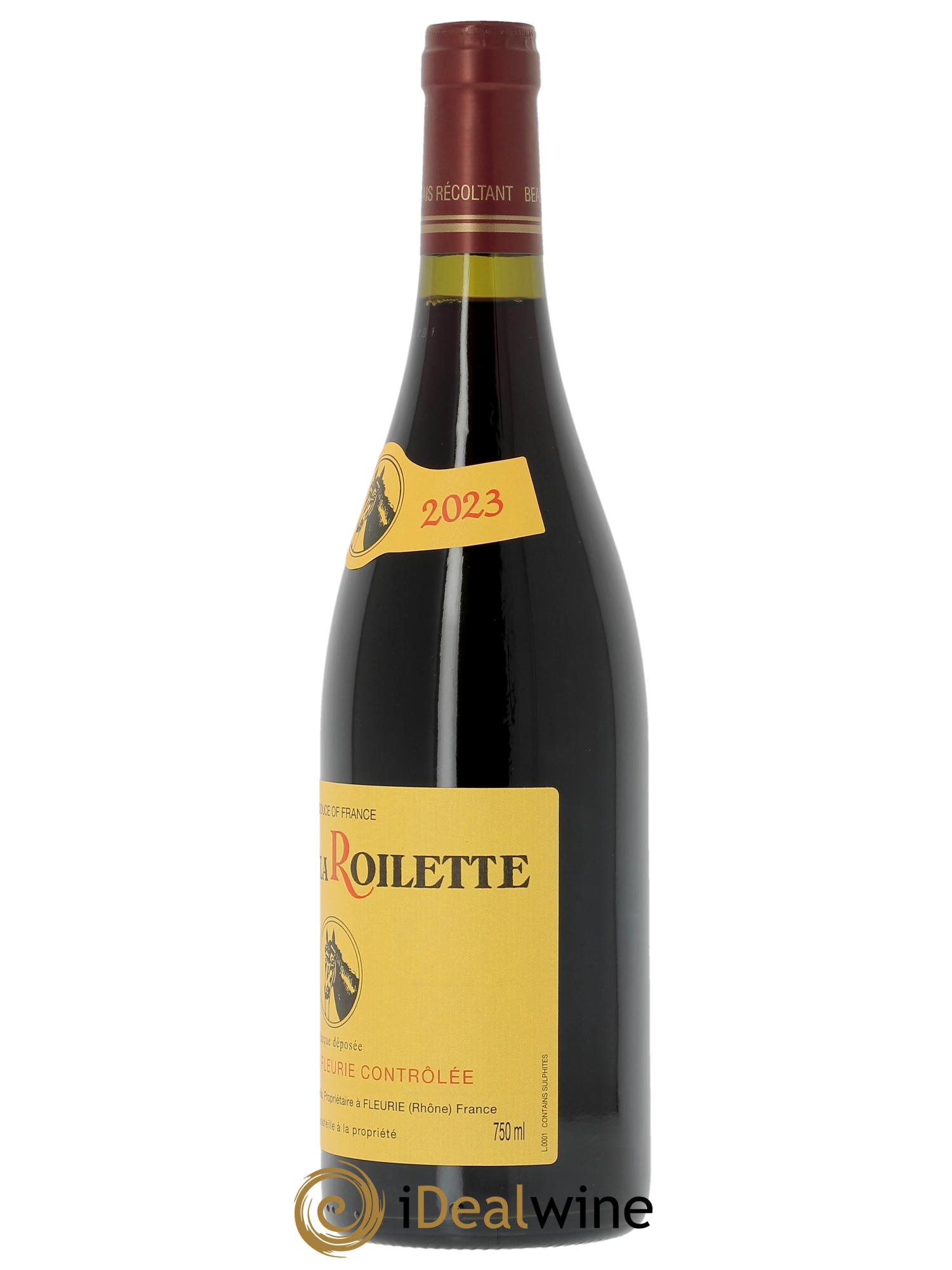 Fleurie Clos de la Roilette 2023 - Lot of 1 bottle - 1
