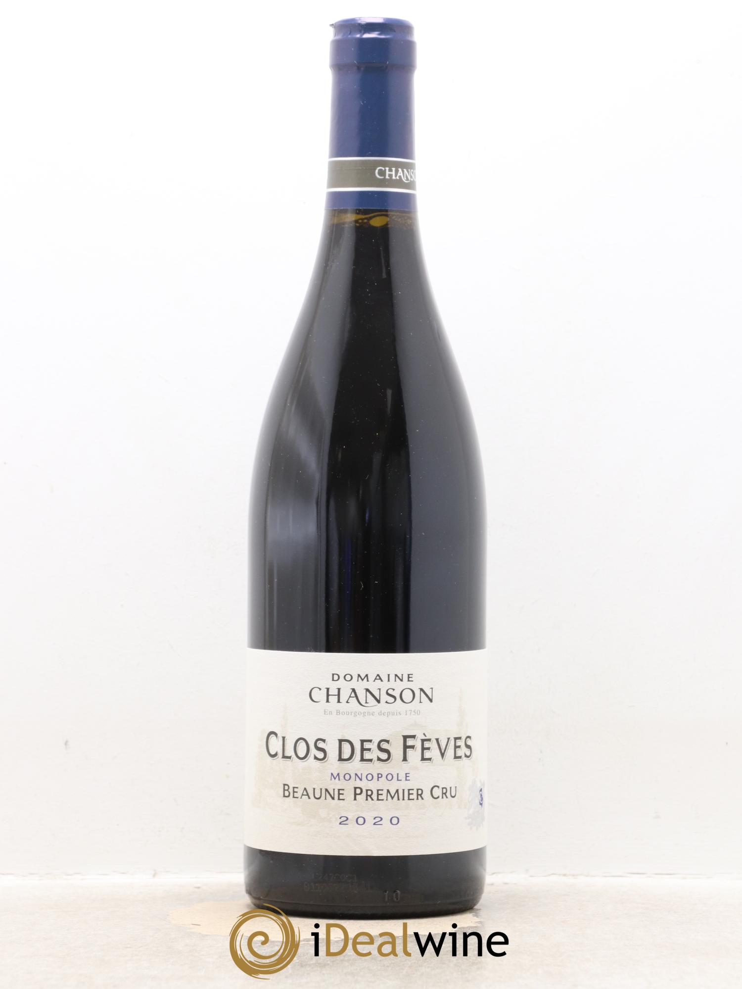 Beaune 1er Cru Clos des Fèves Chanson 2020 - Lot de 1 bouteille - 0
