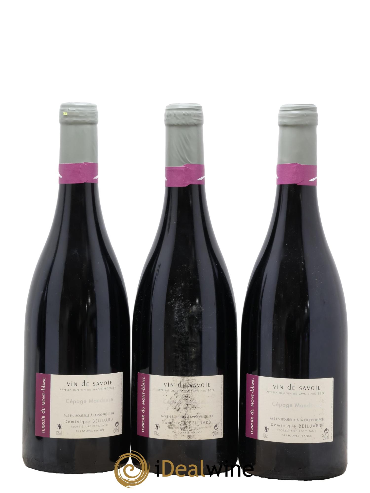 Vin de France Mondeuse Domaine Belluard 2019 - Lotto di 3 bottiglie - 1