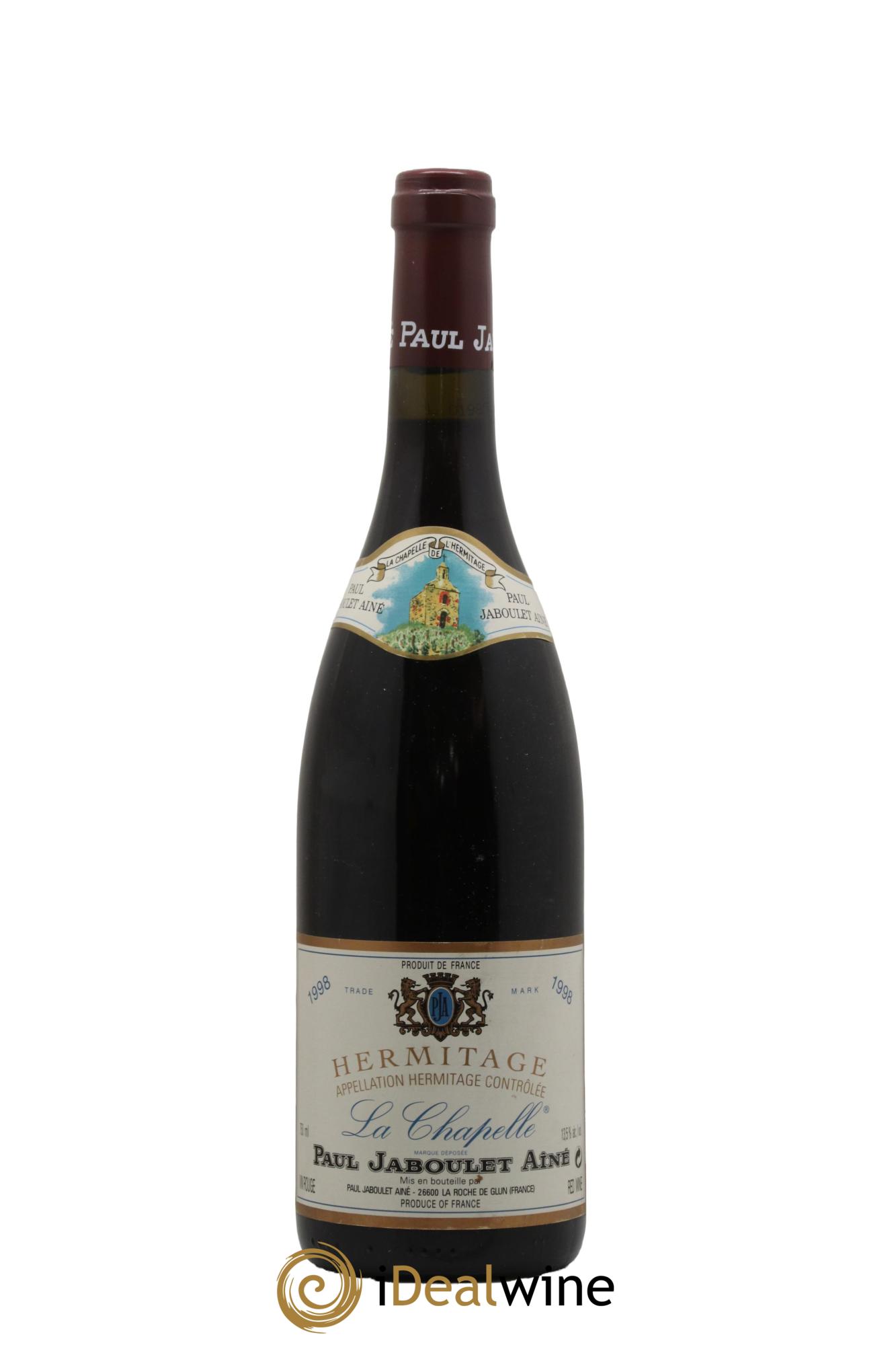 Hermitage La Chapelle Paul Jaboulet Ainé 1998 - Lot de 1 bouteille - 0