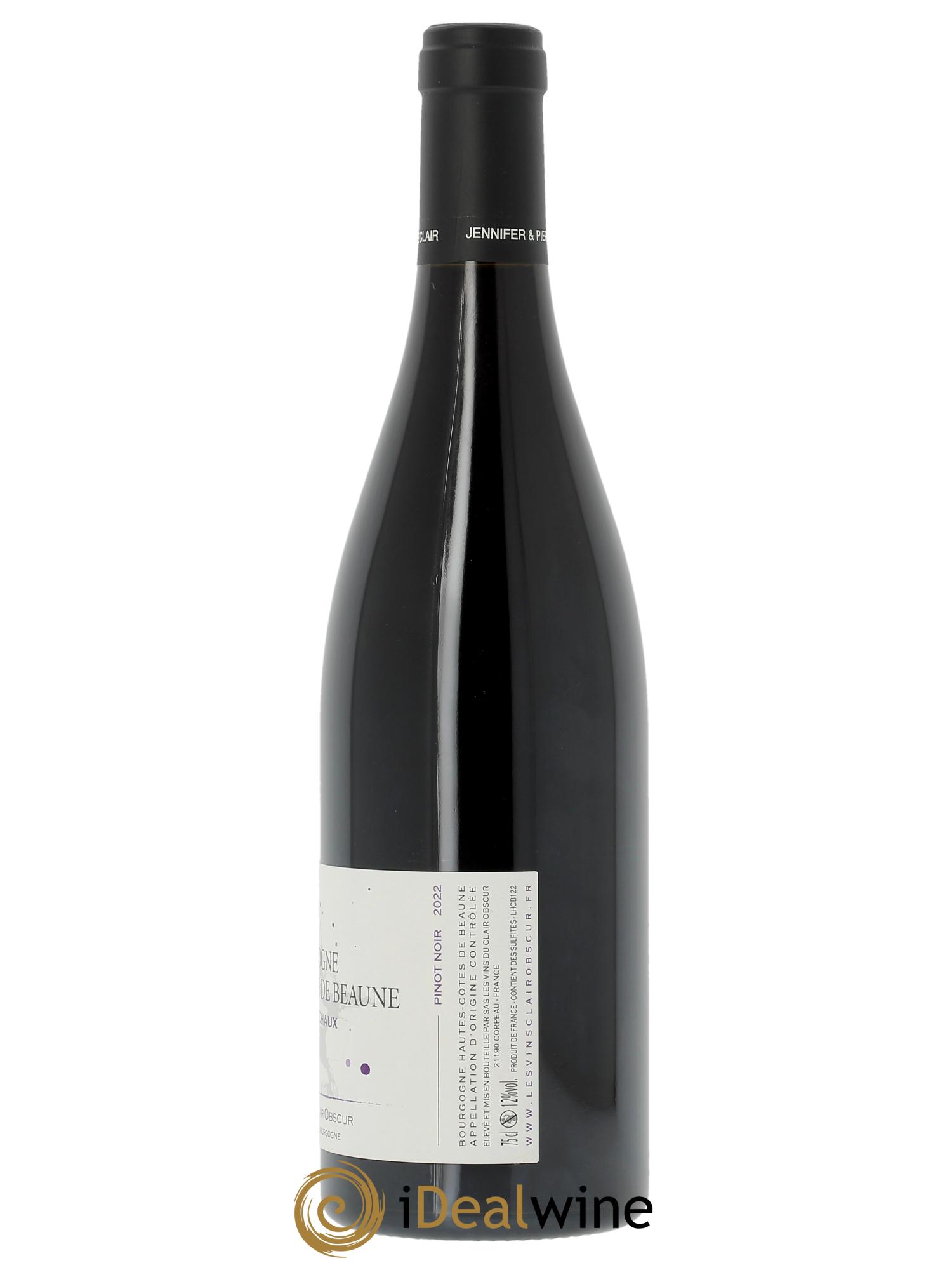 Hautes-Côtes de Beaune Puits de Chaux Domaine Clair Obscur 2022 - Posten von 1 Flasche - 1