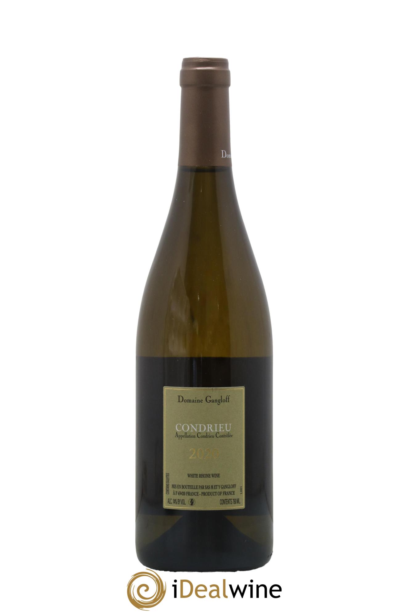 Condrieu Domaine Gangloff (Domaine) 2020 - Lot de 1 bouteille - 1