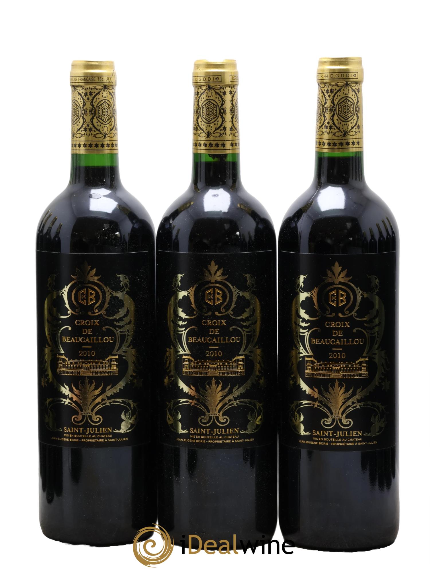 La Croix de Beaucaillou Second Vin 2010 - Lotto di 12 bottiglie - 1