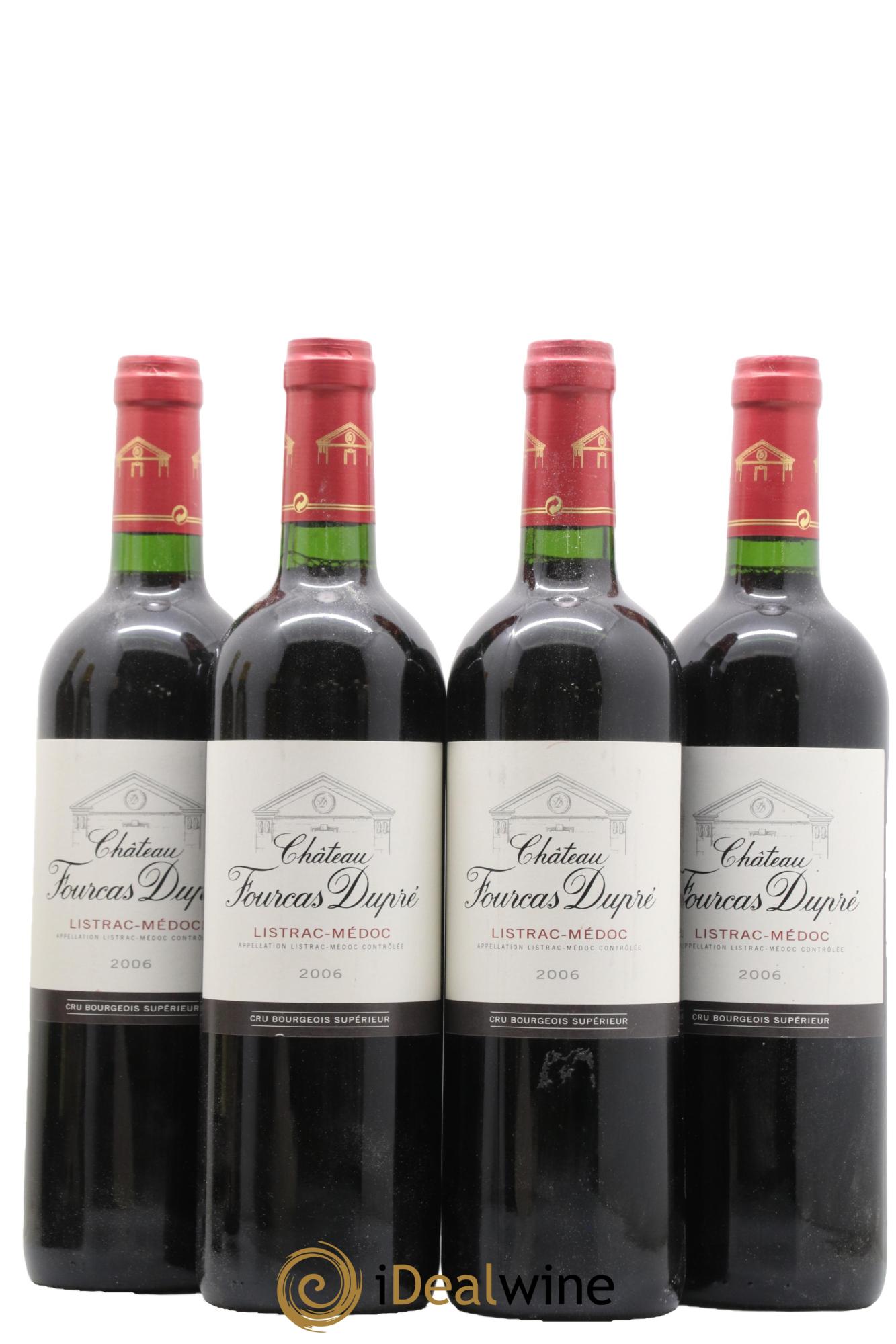 Château Fourcas Dupré 2006 - Posten von 4 Flaschen - 0
