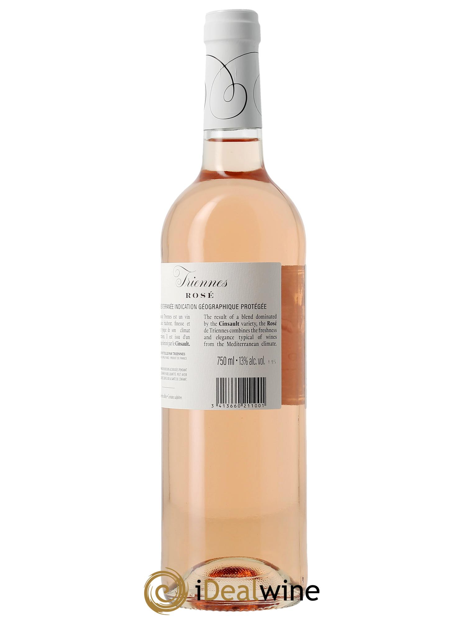 IGP Méditerranée Rosé Triennes (Domaine) 2023 - Posten von 1 Flasche - 1