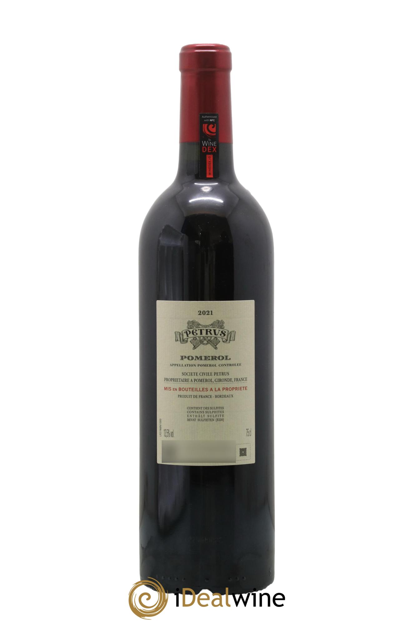 Petrus 2021 - Lot de 1 bouteille - 2