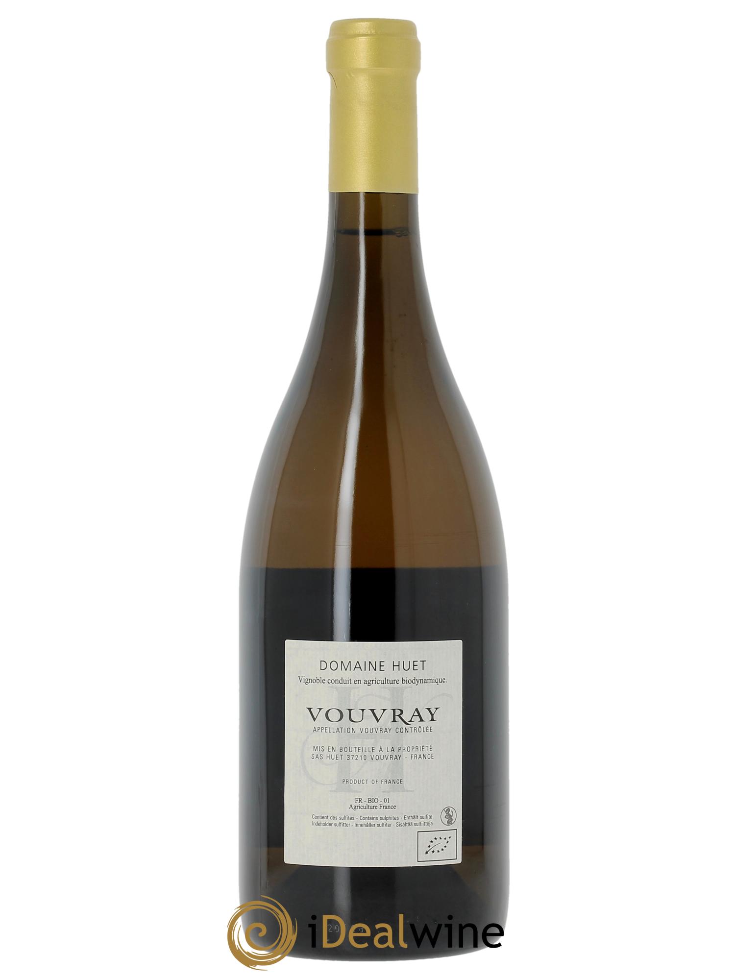 Vouvray Clos du Bourg Moelleux 1ère trie Domaine Huet 2020 - Lot de 1 bouteille - 1