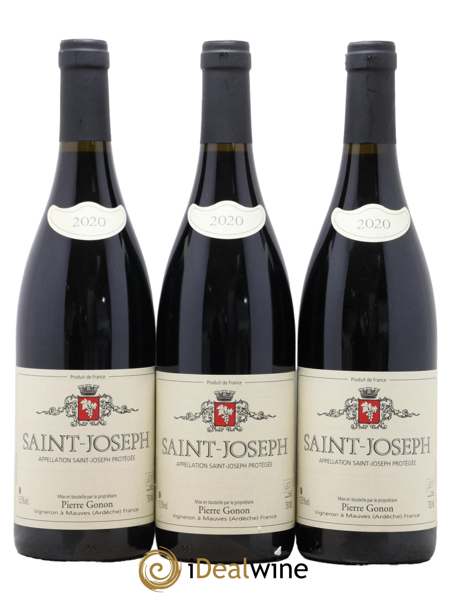 Saint-Joseph Gonon (Domaine) 2020 - Lot de 3 bouteilles - 0