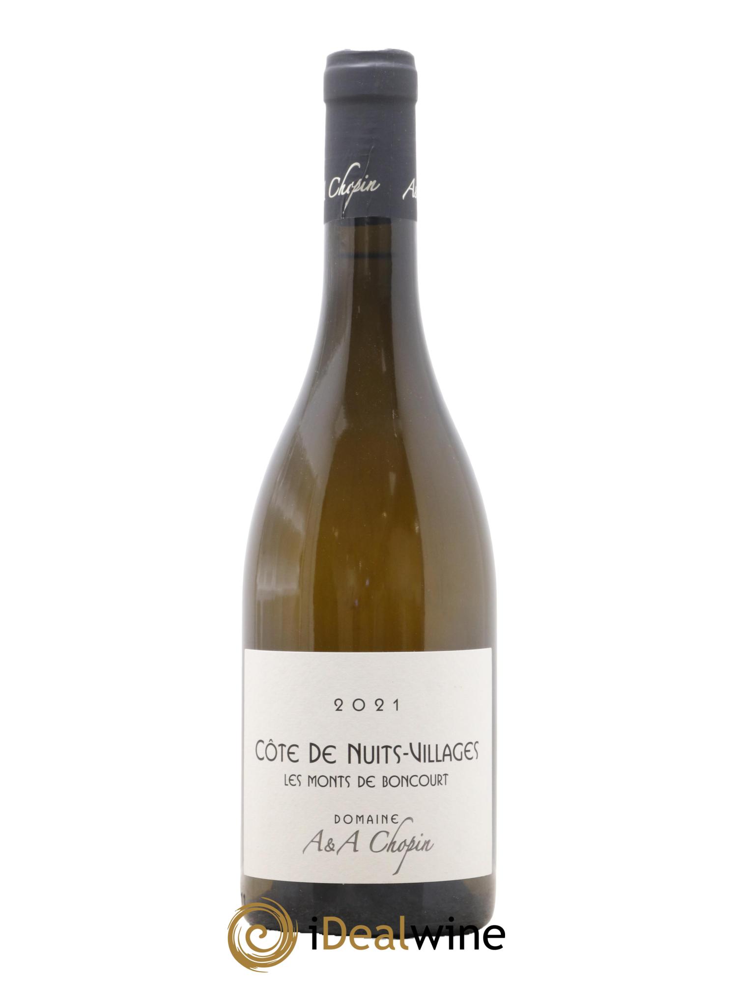 Côte de Nuits-Villages Les Monts de Boncourt Chopin et Fils 2021 - Lot de 1 bouteille - 0