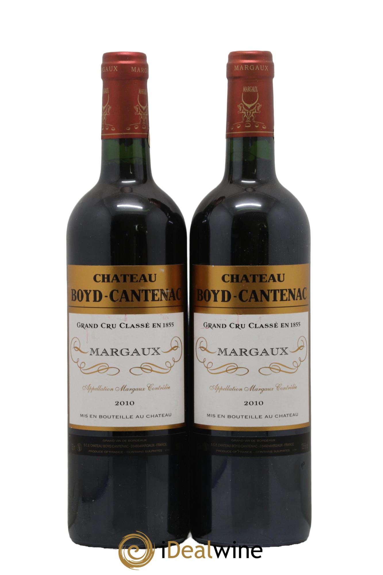 Château Boyd Cantenac 3ème Grand Cru Classé 2010 - Lot de 2 bouteilles - 0