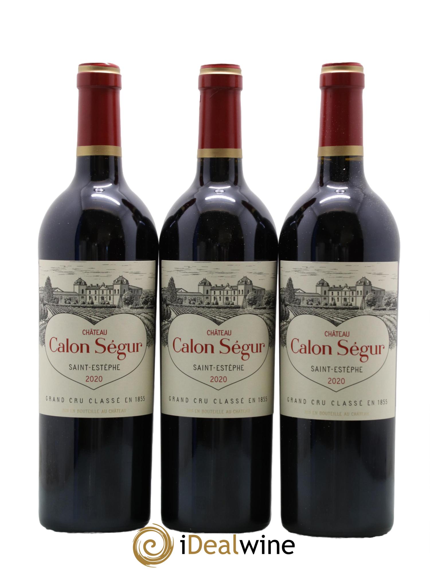 Château Calon Ségur 3ème Grand Cru Classé 2020 - Lot of 6 bottles - 1