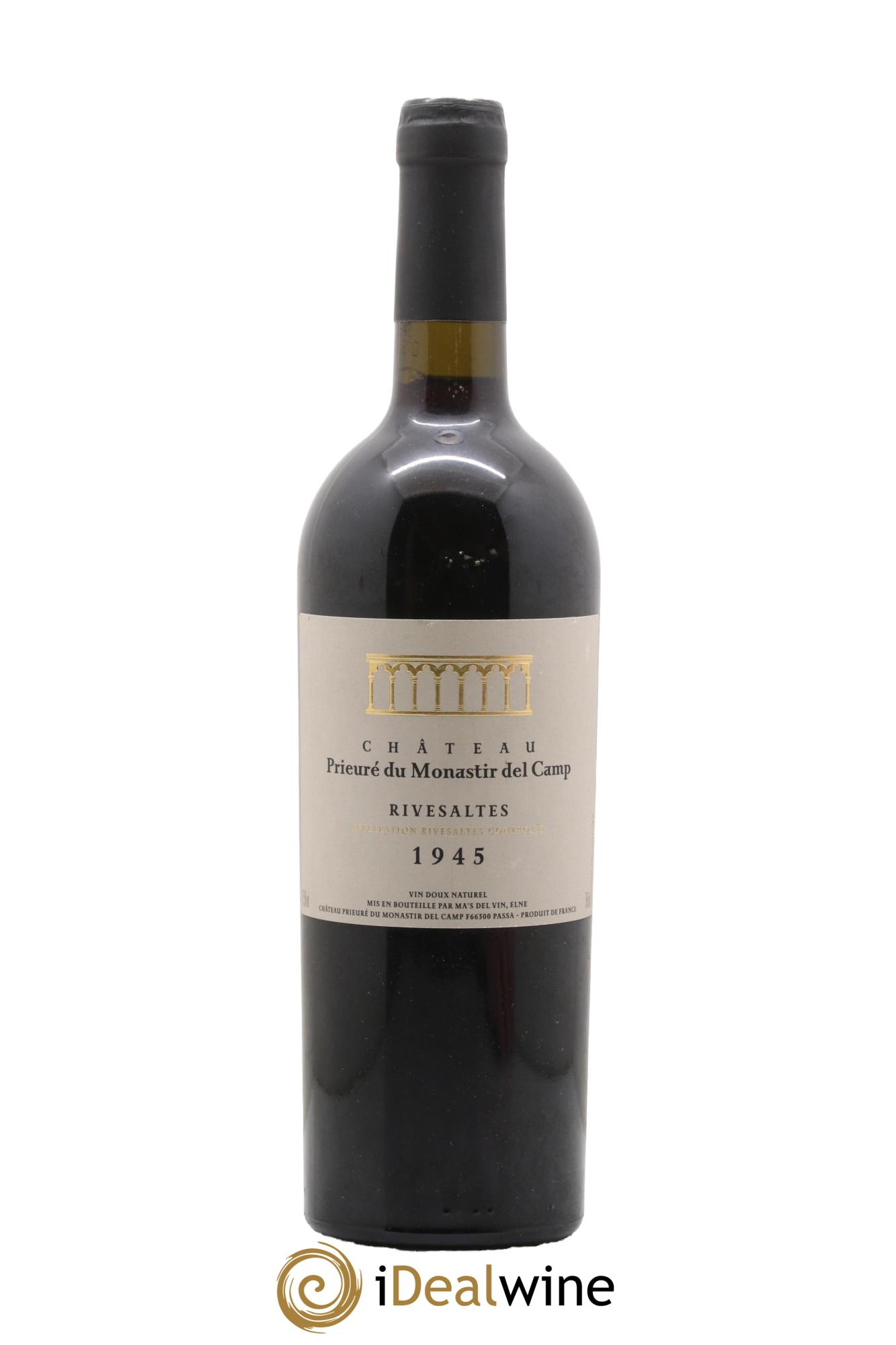 Rivesaltes Château Prieuré du Monastir del Camp 1945 - Lot of 1 bottle - 0