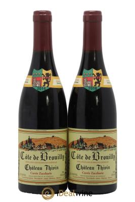 Côte de Brouilly Cuvée Zaccharie Château Thivin