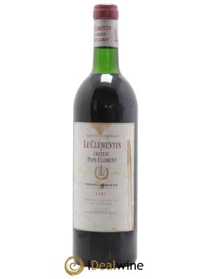 Le Clémentin de Pape Clément Second Vin