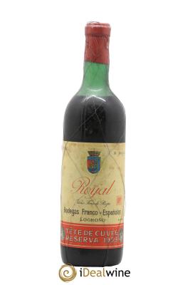 Rioja DOCA Royal  Tête De Cuvée Reserva Doca Bodegas Franco – Espanolas