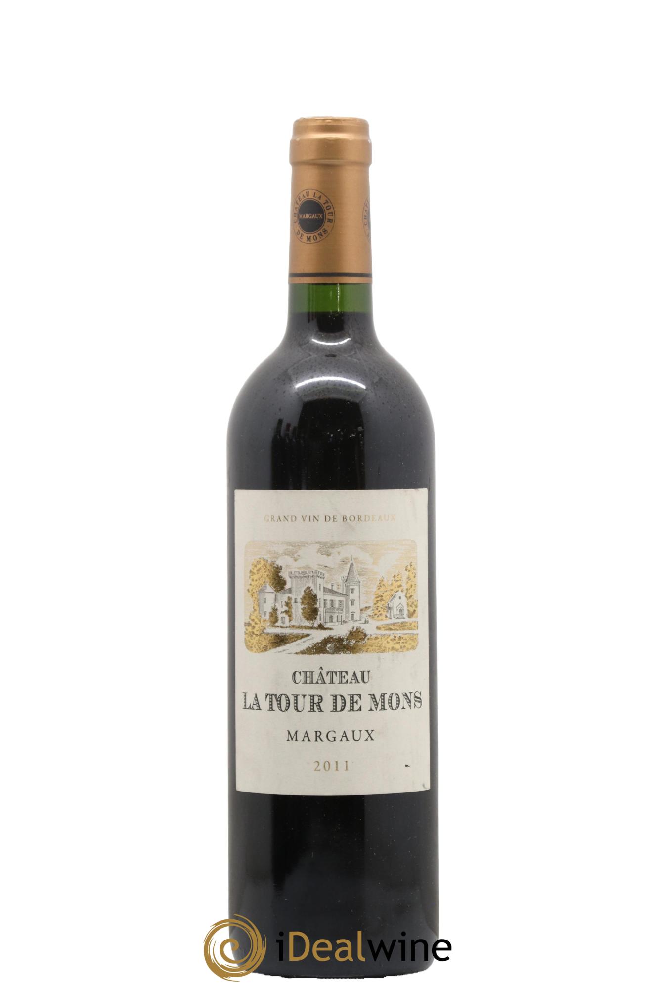 Château la Tour de Mons Cru Bourgeois 2011 - Lot de 1 bouteille - 0