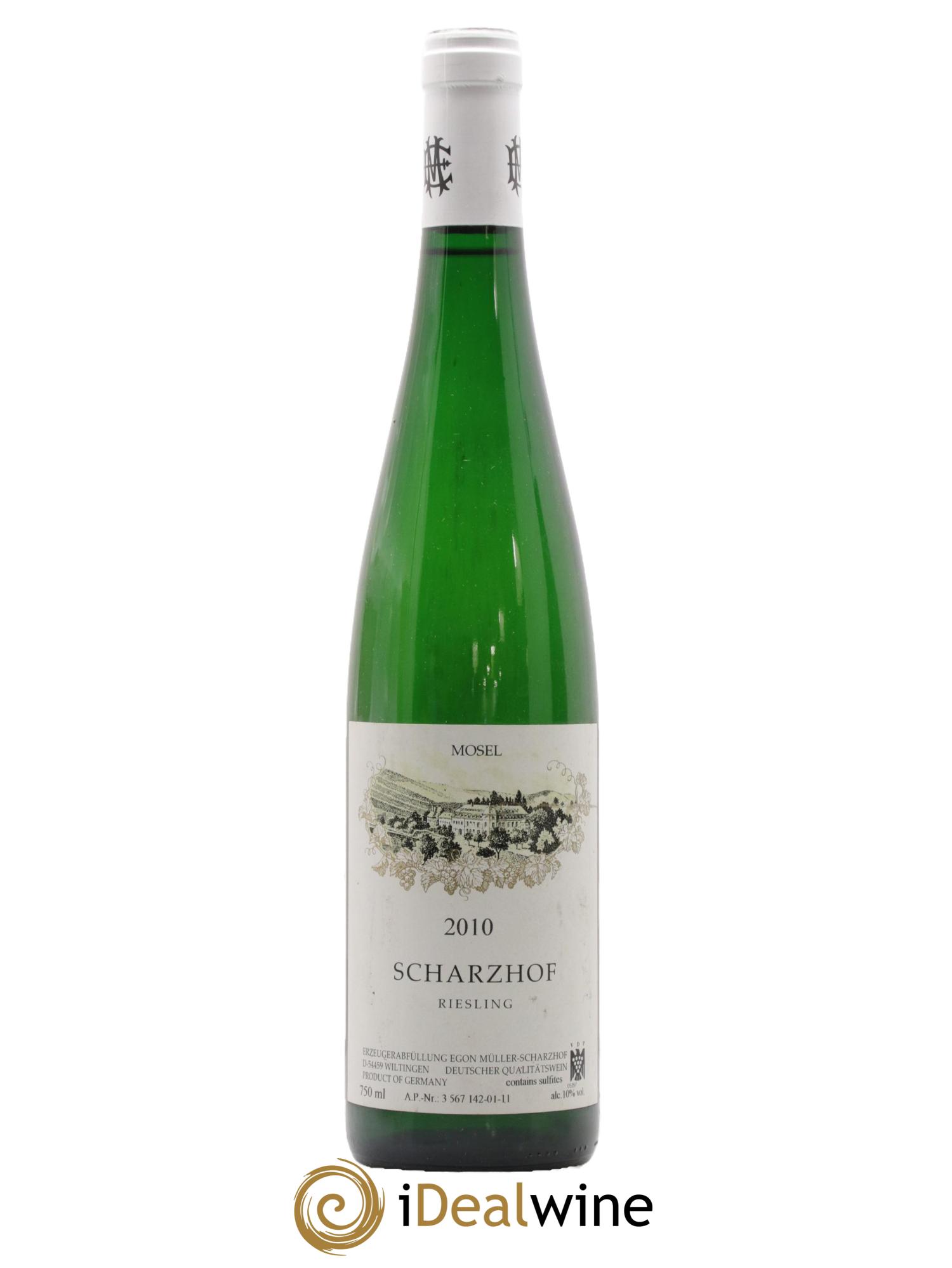 Riesling Scharzhof Egon Muller 2010 - Posten von 1 Flasche - 0