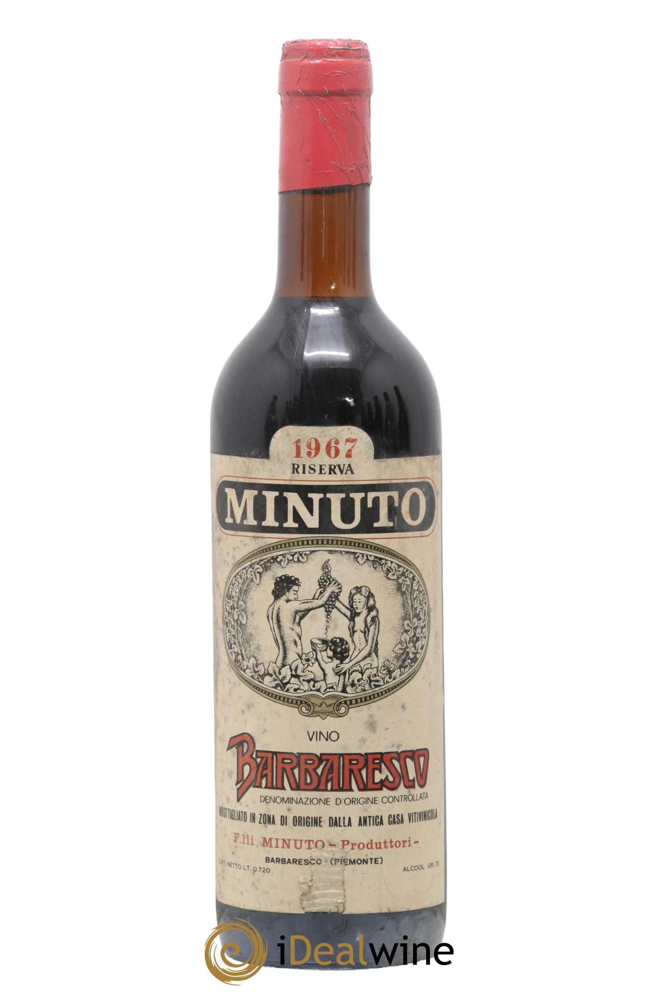 Barbaresco DOCG Riserva Minuto 1967 - Lot de 1 bouteille - 0