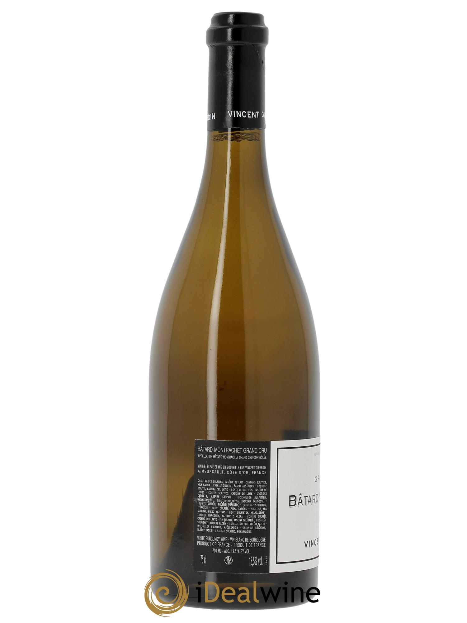 Bâtard-Montrachet Grand Cru Vincent Girardin (Domaine) 2022 - Lot de 1 bouteille - 1