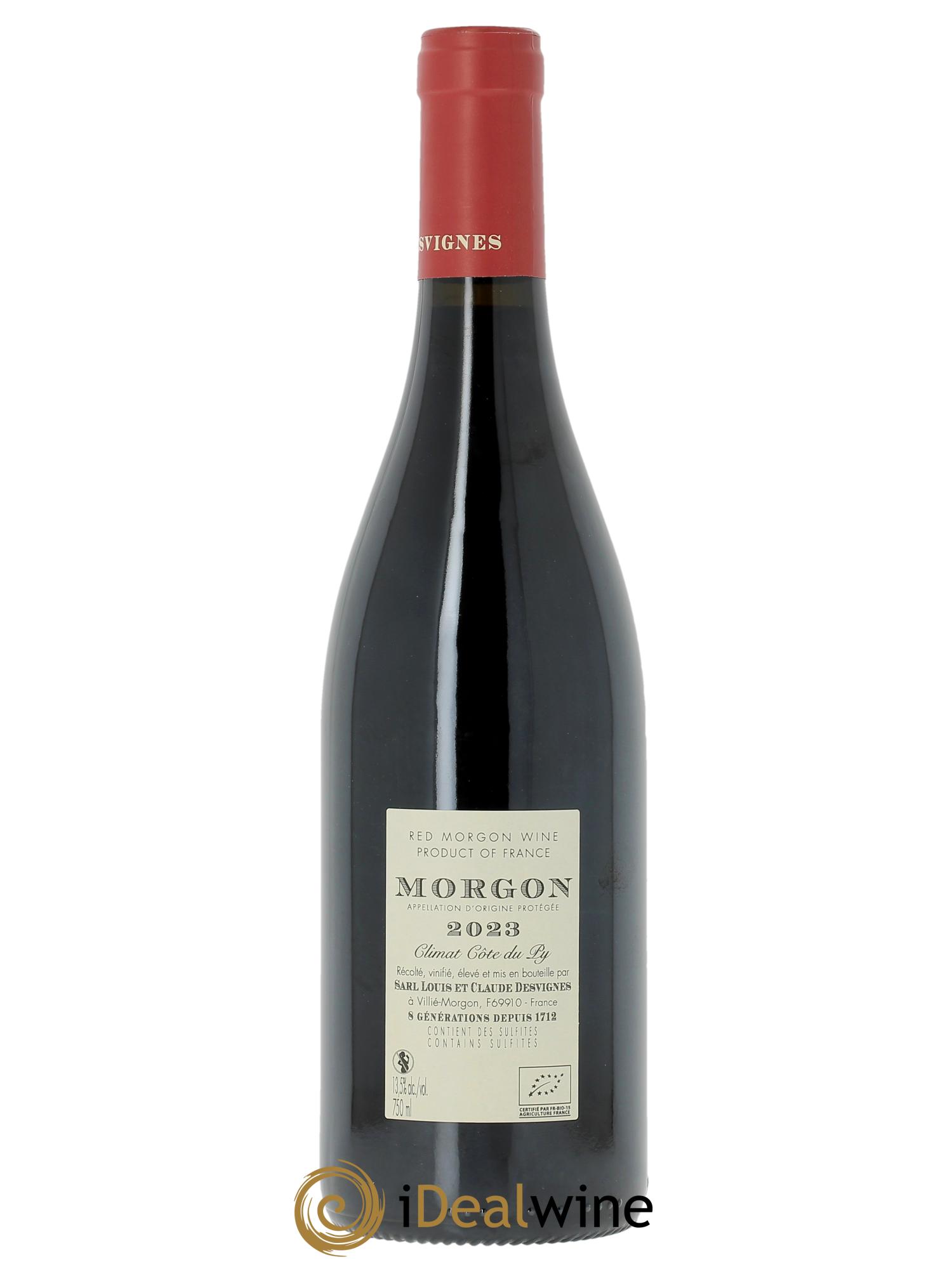 Morgon Javernières Louis-Claude Desvignes 2023 - Lot de 1 bouteille - 1