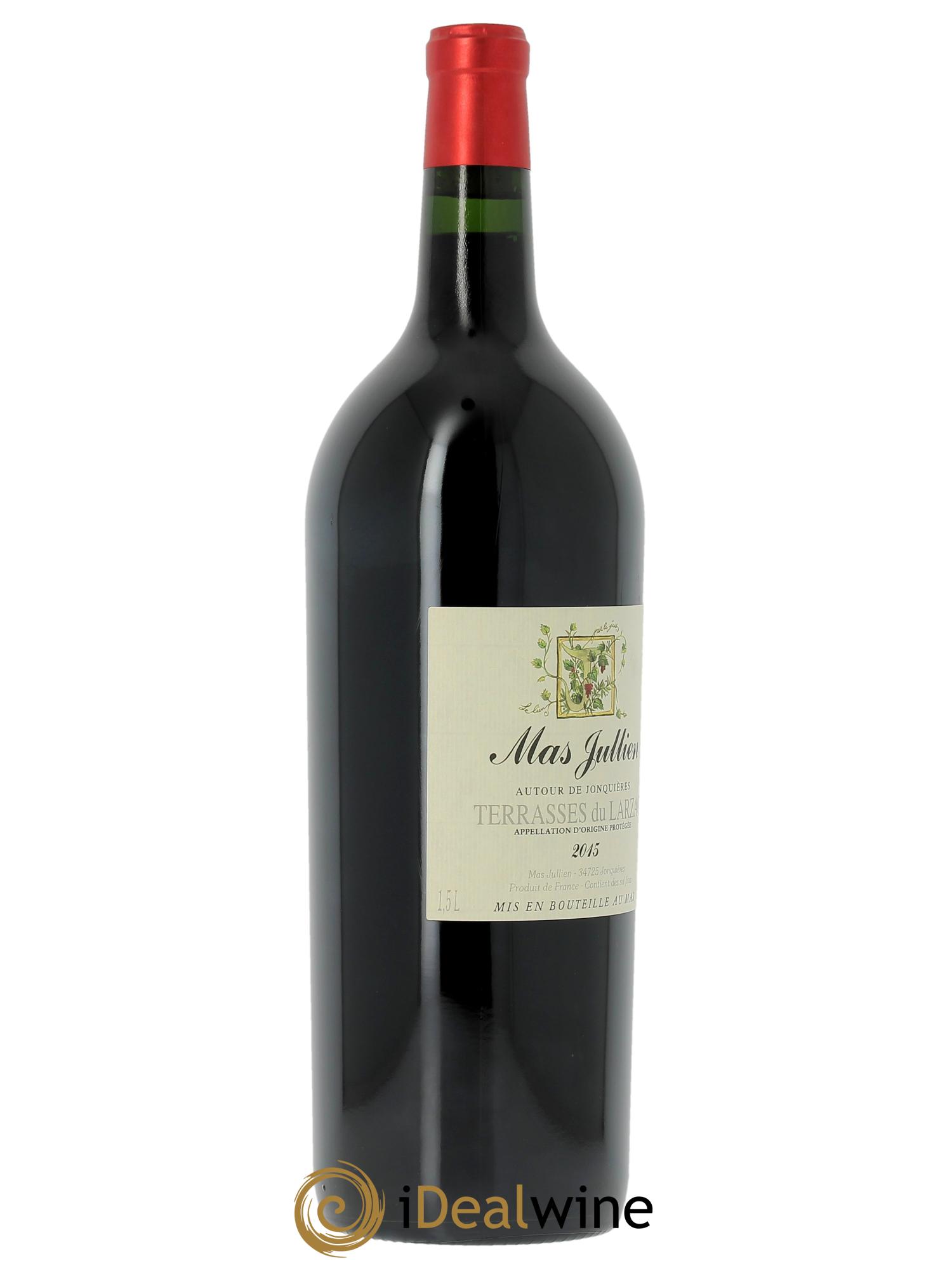 Coteaux du Languedoc - Terrasses du Larzac Mas Jullien Autour de Jonquières Olivier Jullien 2015 - Lot of 1 magnum - 1