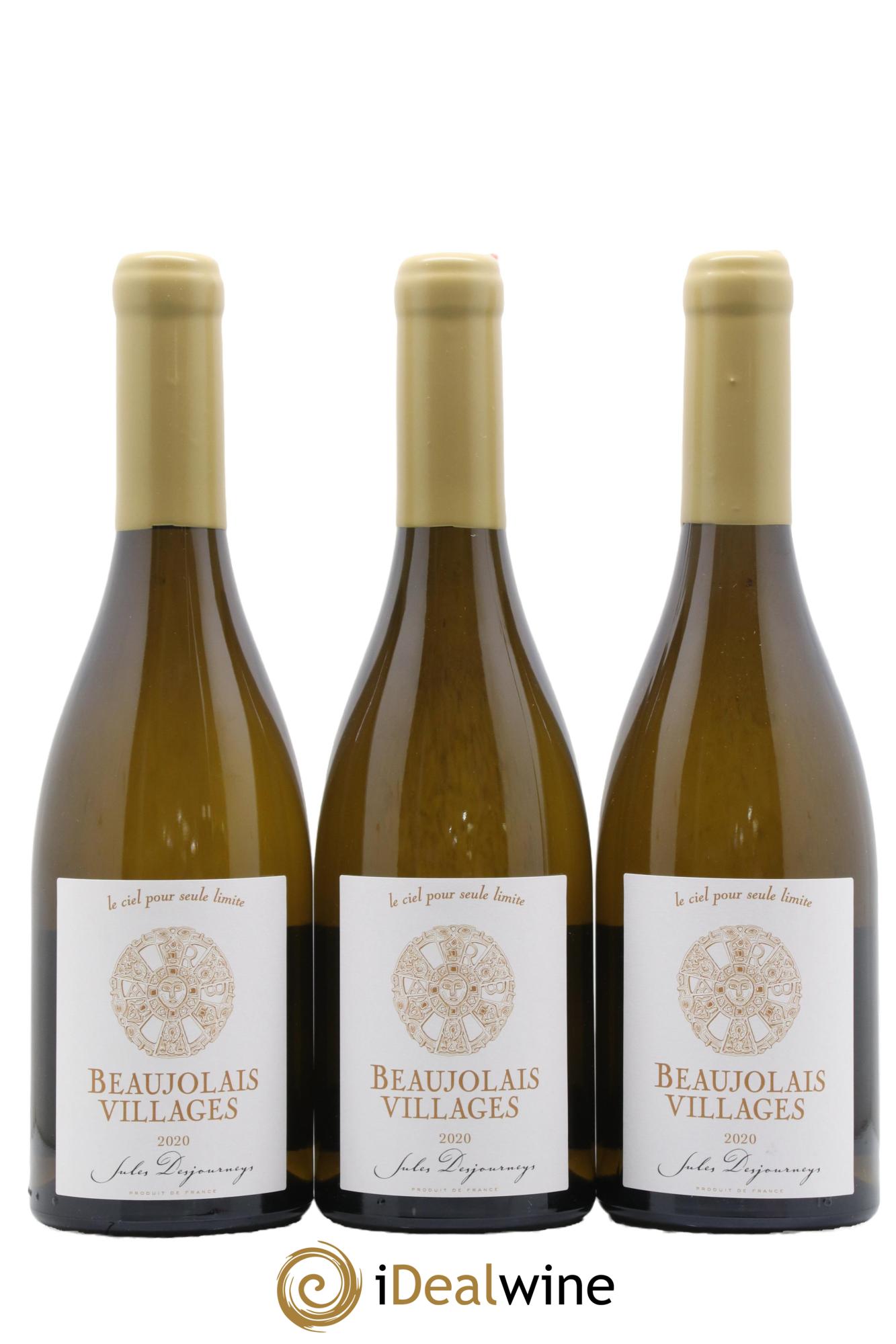 Beaujolais-Villages Jules Desjourneys 2020 - Posten von 3 Flaschen - 0