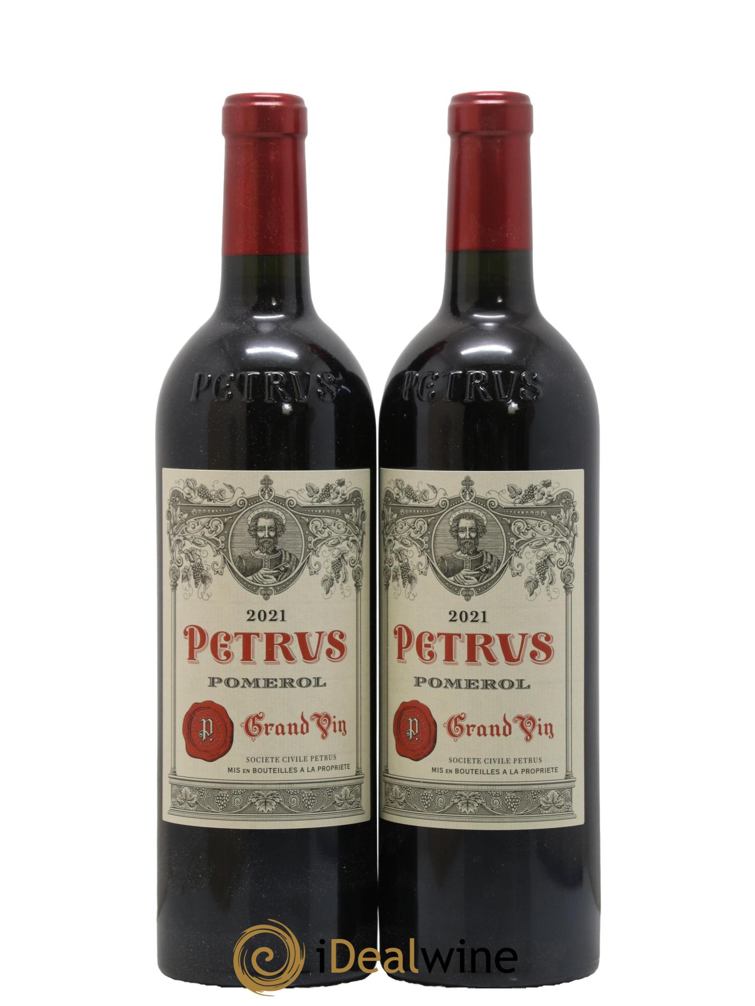 Petrus 2021 - Lot of 2 bottles - 0