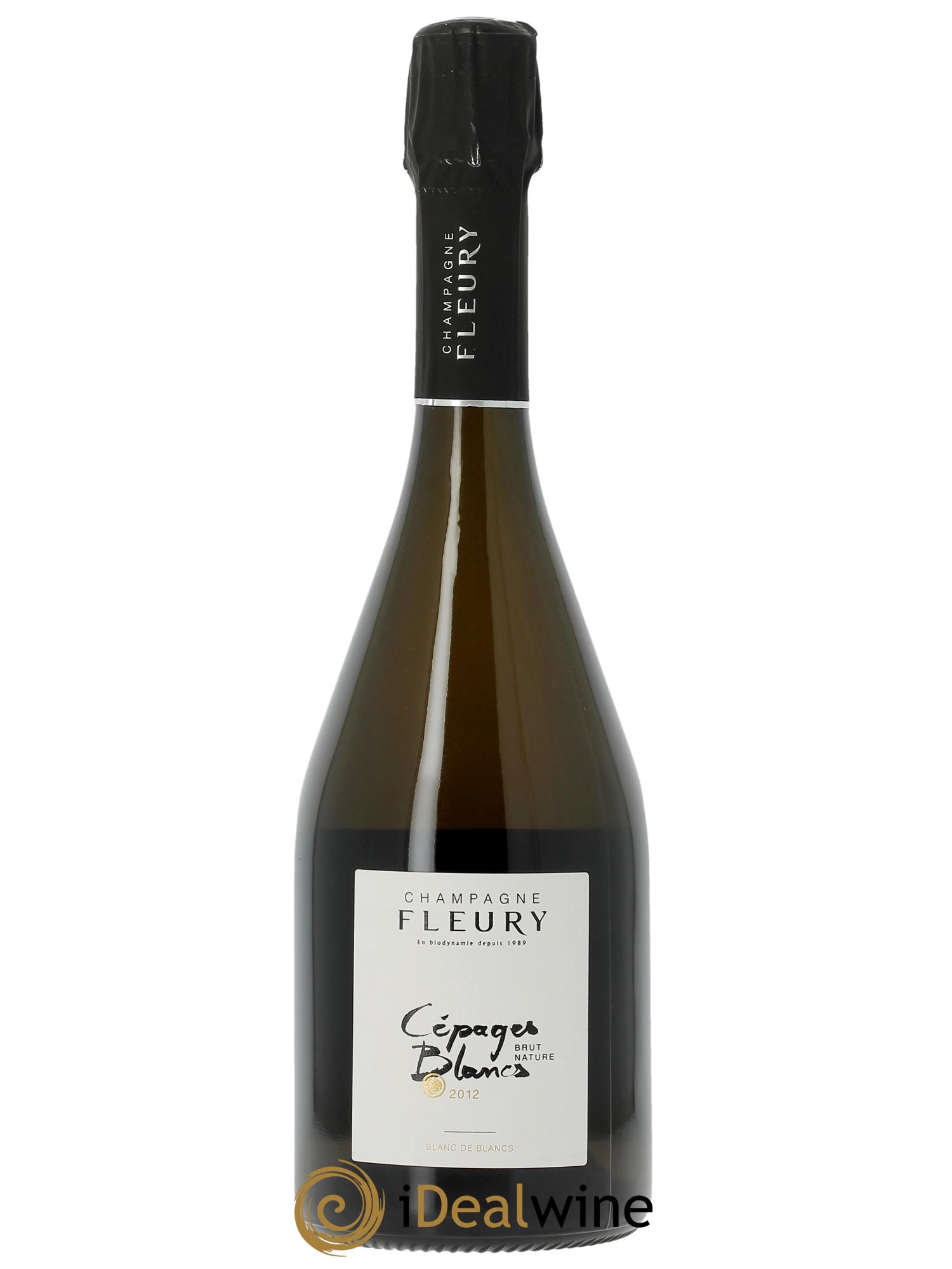 Cépages Blancs Blanc de Blancs Extra-Brut Fleury 2012 - Lot de 1 bouteille - 0